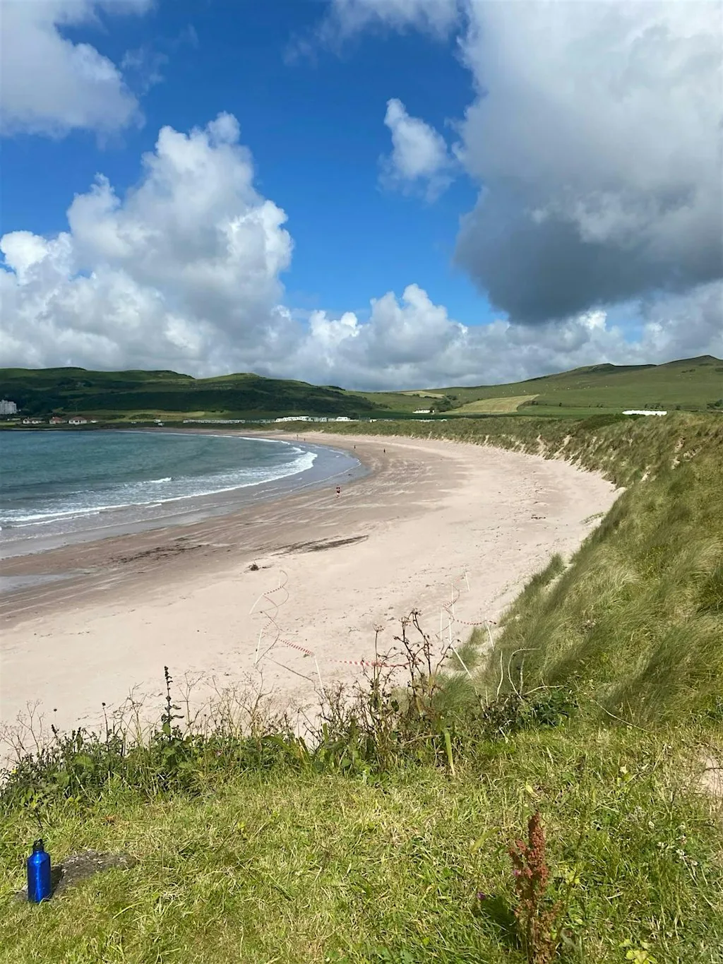 The Kintyre Way - launch of the August Walkfest - wildlife walk at Dunaverty Hall