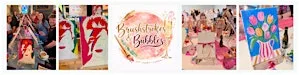 Sip and Paint with Brushstrokes and Bubbles at Neilston Bowling Club