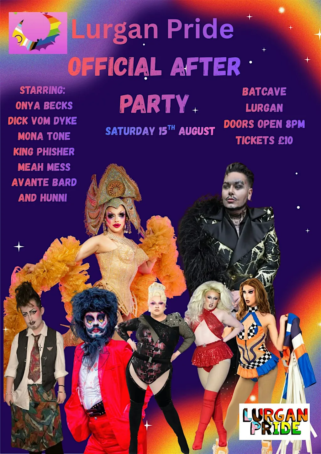 Lurgan Pride Official After Party Batcave! at The Batcave