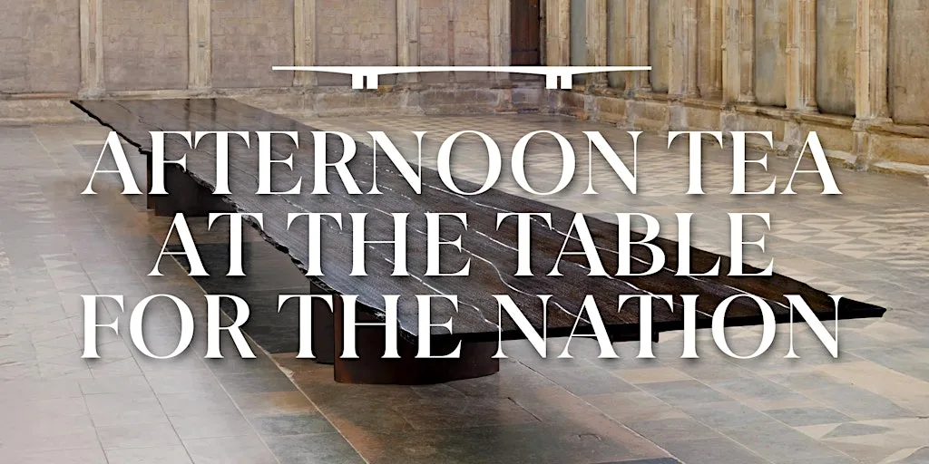 Afternoon Tea at The Table For The Nation at Blackburn Cathedral