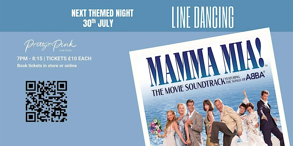 ABBA night, Line Dancing class at 5 High St