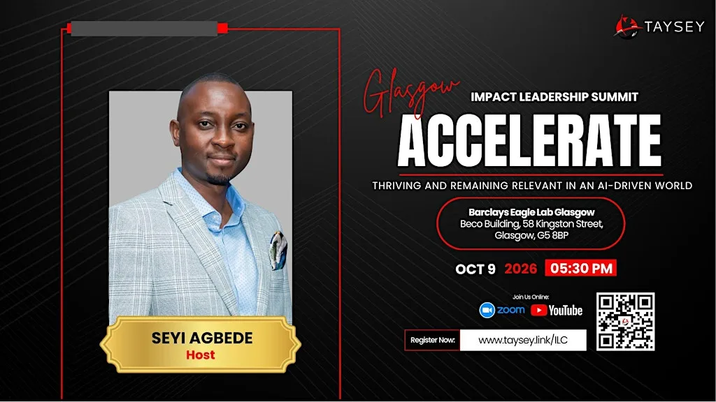 The Impact Leadership Summit (Glasgow 2026) at Barclays Eagle Labs Glasgow