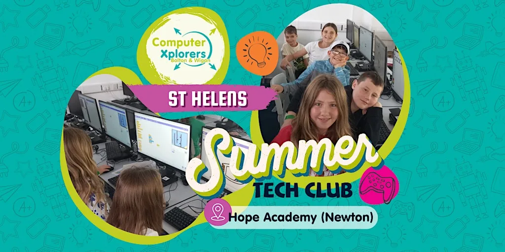 Newton Summer Tech Club (5-16years) at Hope Academy