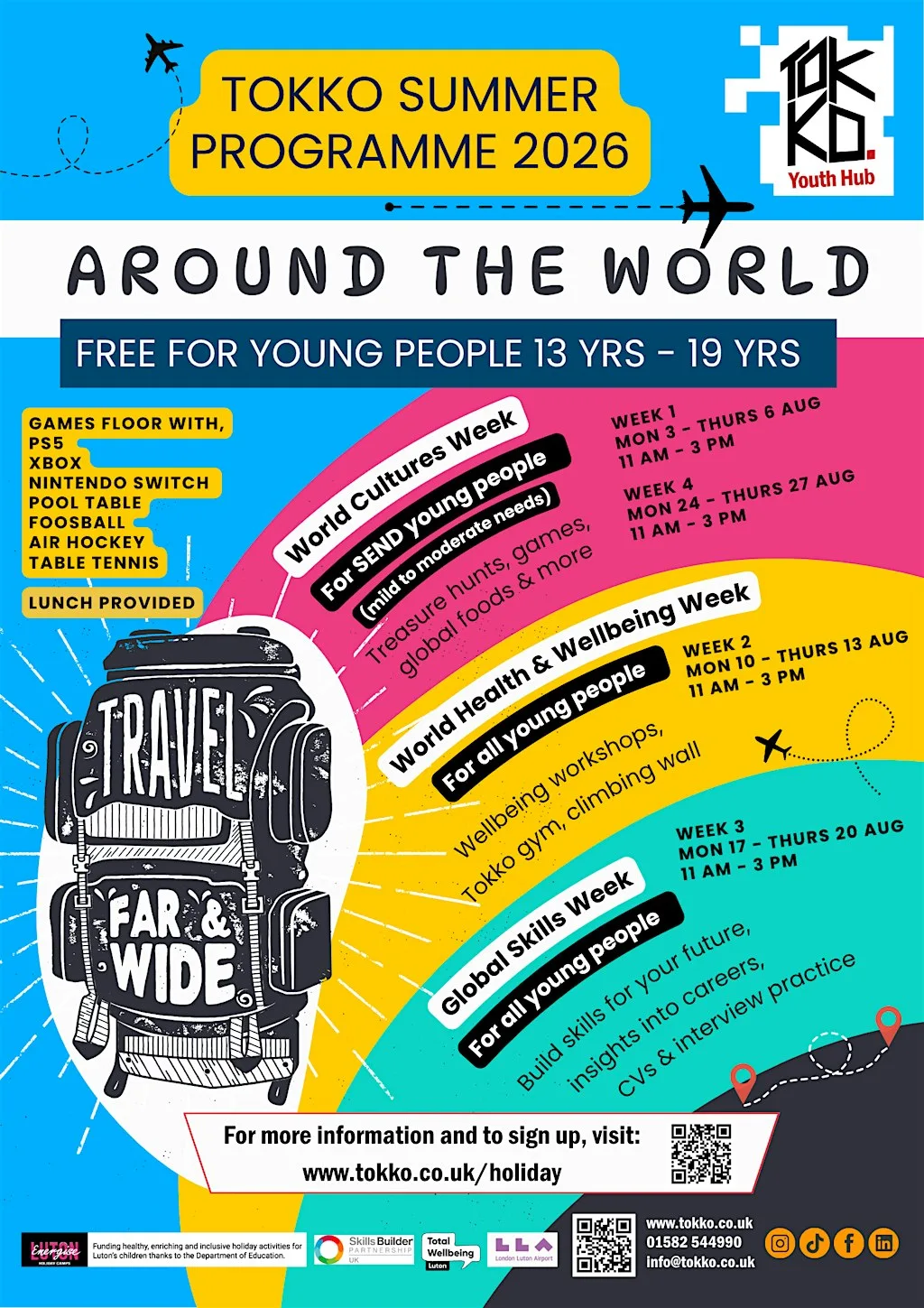 Tokko Summer Programme 2026 at Tokko Youth Hub