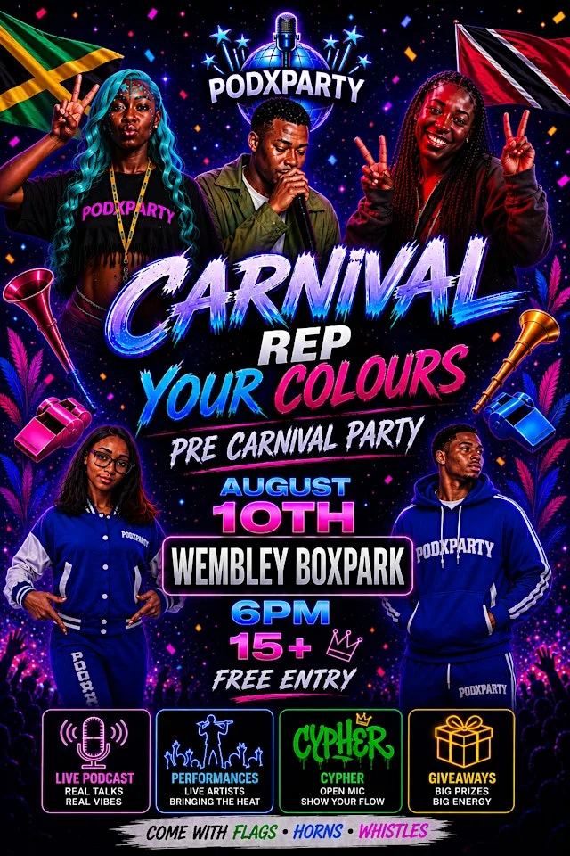 Podxparty at BOXPARK Wembley