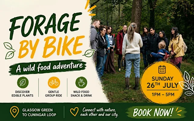 Forage By Bike - a wild food adventure at Sunny Cycles