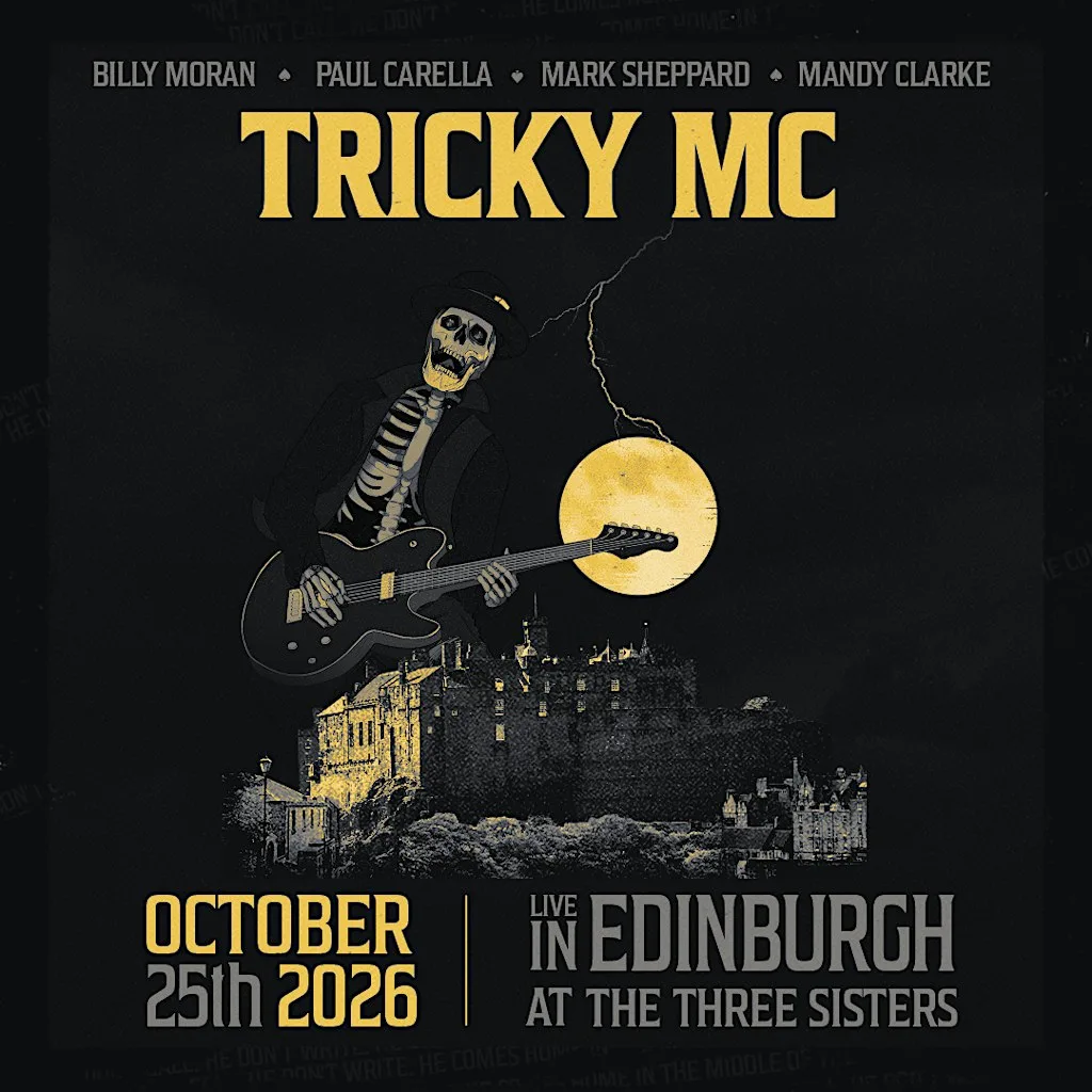 Tricky MC Live in Edinburgh at The Three Sisters