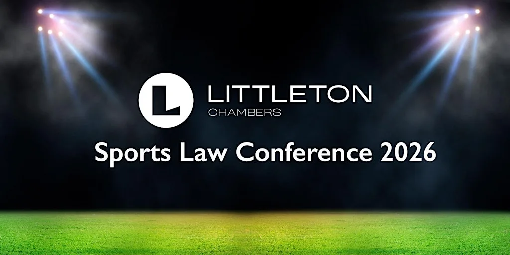 Littleton Chambers Sports Conference at Etihad Stadium