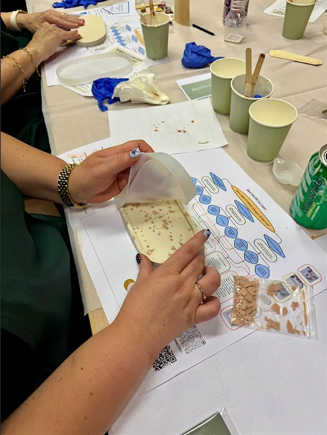 Jesmonite Workshop at Wigan