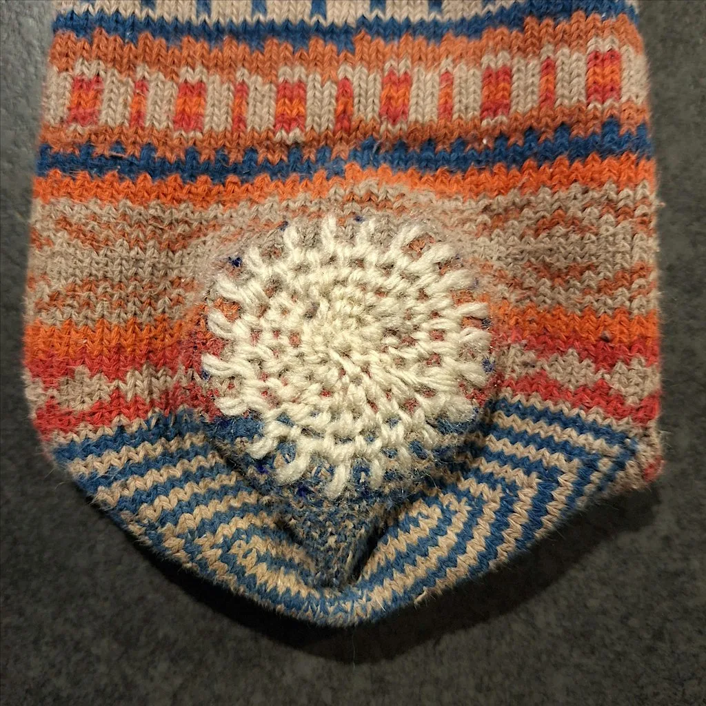 Honeycomb Darning at Shrewsbury Library