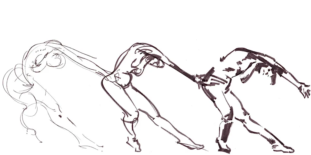 Tutored Life Drawing - Mark Making at Hanover Community Centre