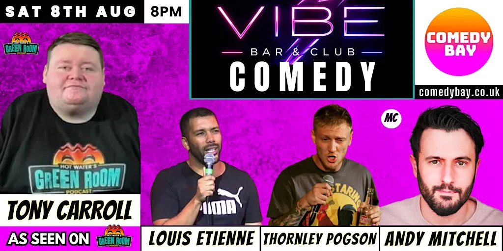 Tony Carroll @ Vibe Bar & Club at Vibe Bar & Club