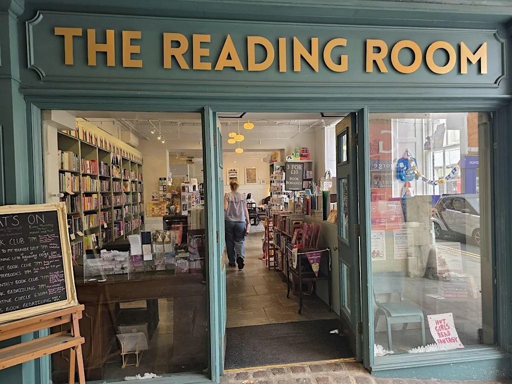 Come and Paint the Shop Windows at The Reading Room