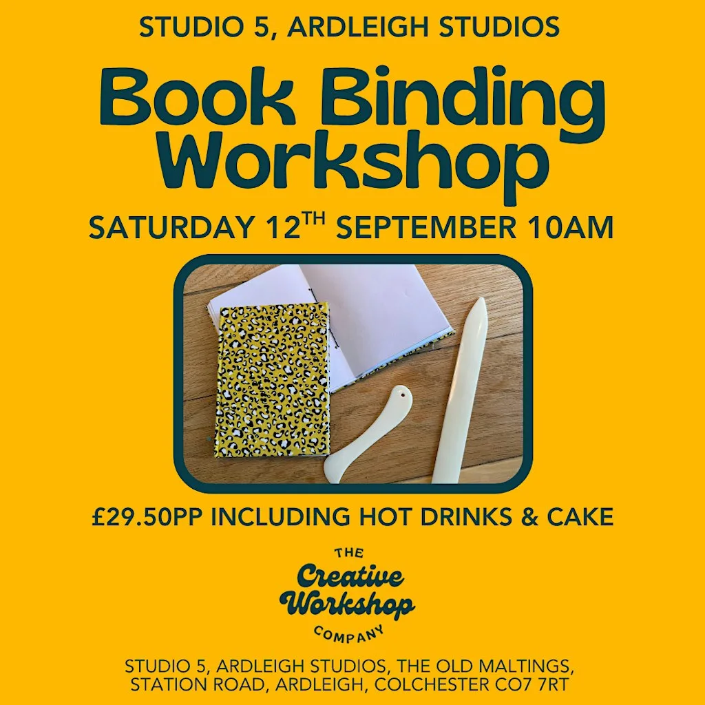 Book Binding Workshop at Studio 5