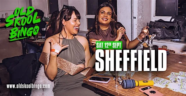 Old Skool Bingo Sat 12th Sep Sheffield at ONYX Nightclub Sheffield