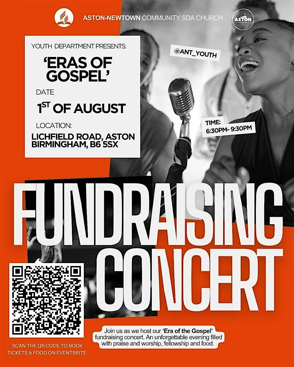 Aston Youth Fundraising Concert at Aston-Newtown Community Seventh Day Adventist Church