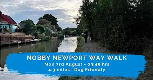 NOBBY NEWPORT WAY WALK (MK) | 4.3 MILES | BUCKS at New Bradwell Allotments Car Park (please use W3W as people go to the wrong car park)