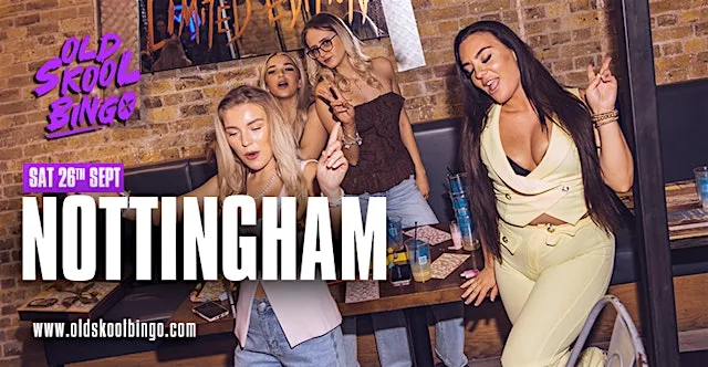 Old Skool Bingo Sat 26th Sep Nottingham at NG-ONE