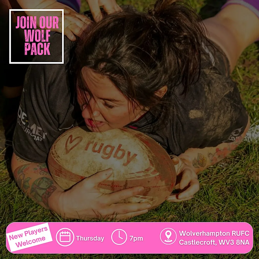 Play Women's Rugby Wolverhampton RFC - New Players Welcome