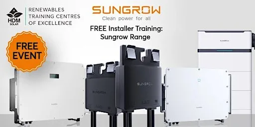 Sungrow's Product Training at HDM Solar Basildon at HDM Solar Basildon