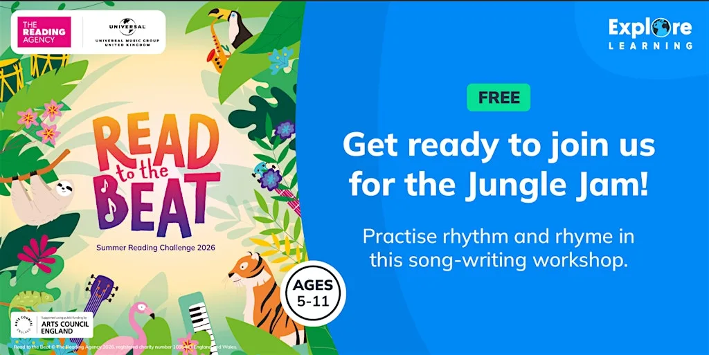 REE Summer Reading Challenge Workshop 5-11 at Didcot Library