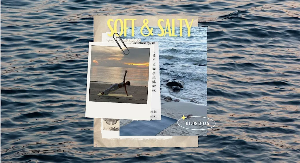 soft&salty | am.society x @ellishanic at Seaton Sluice Beach