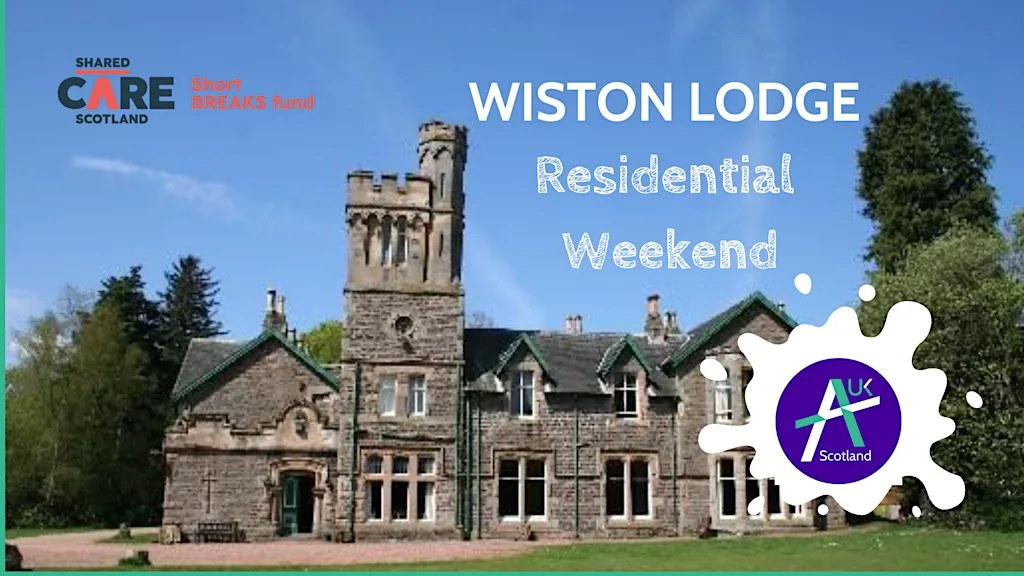 Wiston Lodge Residential Weekend - AUK Scotland 4th-6th Sept 2026 at Wiston Lodge