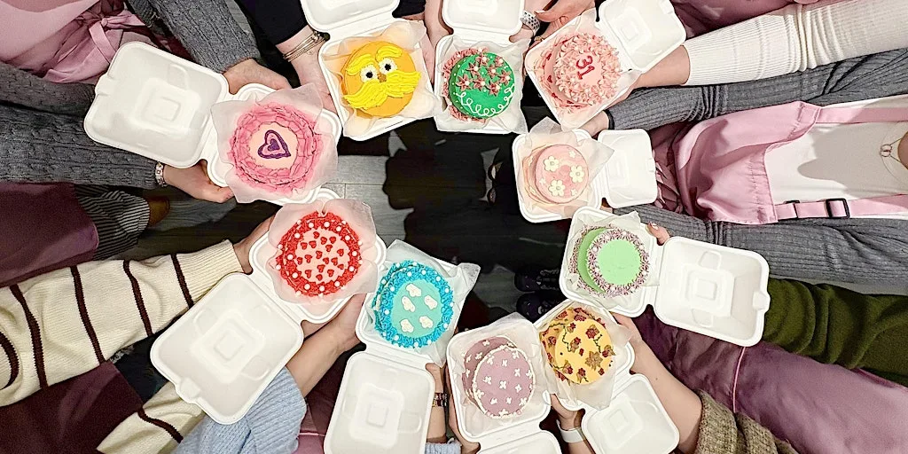 Bento Cake Decorating Workshop - BYOB! at Number 18 Venue