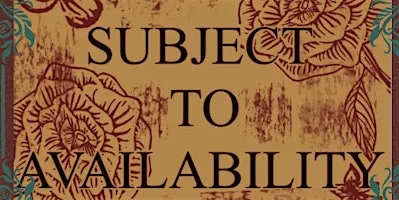 Subject To Availability at The Pipeline