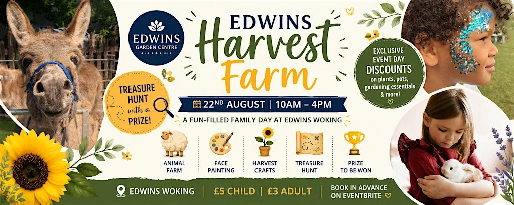 Edwins Harvest Farm - Woking Family Fun Day at Edwins Garden Centre at Woking