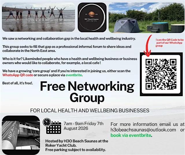 Free Health and Wellbeing Networking Group at Sunderland Yacht Club