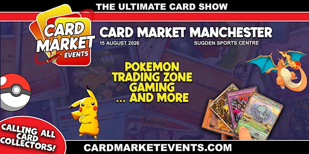 Card Market Manchester - August 2026 at Sugden Sports Centre