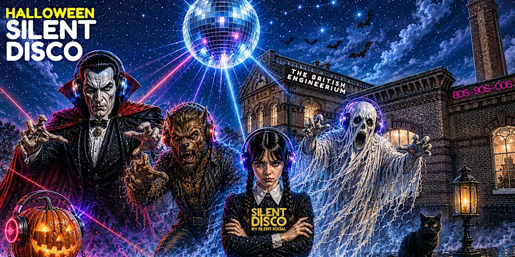 HALLOWEEN SILENT DISCO - BRIGHTON & HOVE at The British Engineerium