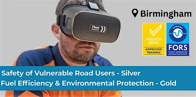 26674 Silver and Gold with Virtual Reality Training - Funded by TfL at Fleet Source Birmingham -Holiday Inn Express Birmingham Star City