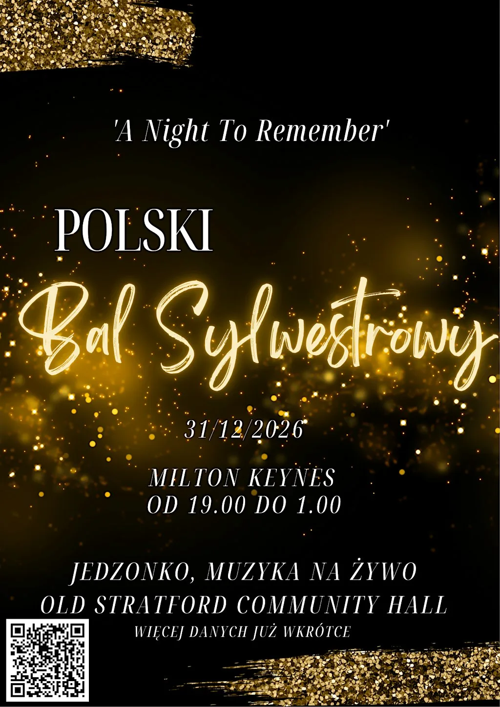 Polski Bal Sylwestrowy w Milton Keynes at Old Stratford Community Hall