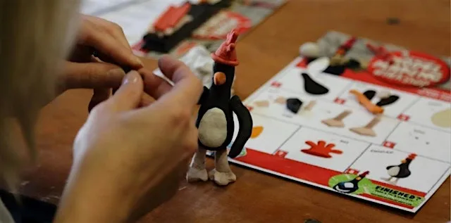 Aardman Workshop: Feathers McGraw at Hereford Library at Hereford Library at Hereford Town Hall, St Owens Street