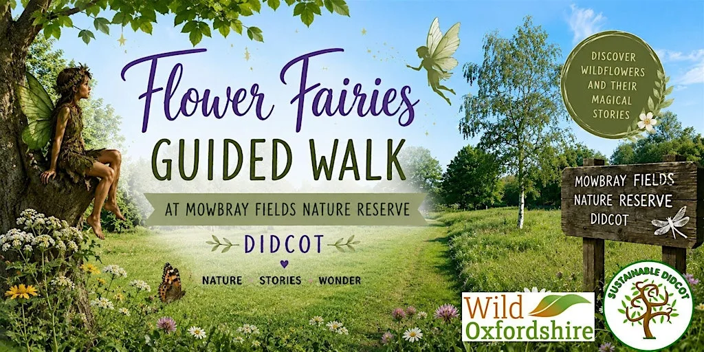 Flower Fairies Guided Trail - poetry and the wonders of nature at Mowbray Fields Local Nature Reserve