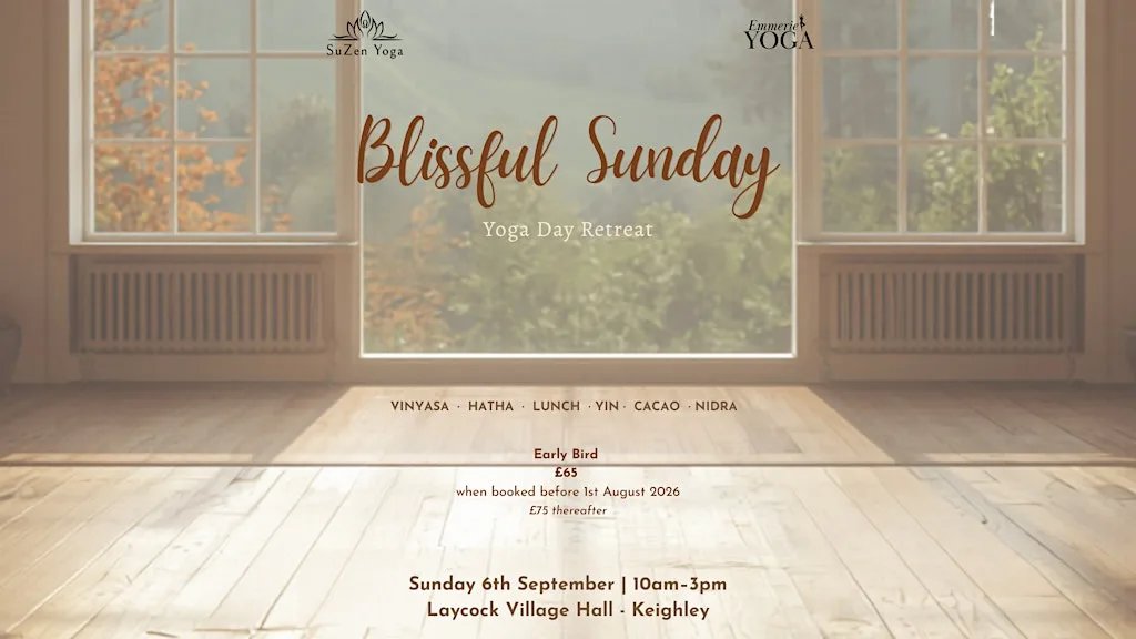 ✨ Blissful Sunday Yoga Retreat ✨ at Laycock Village Hall
