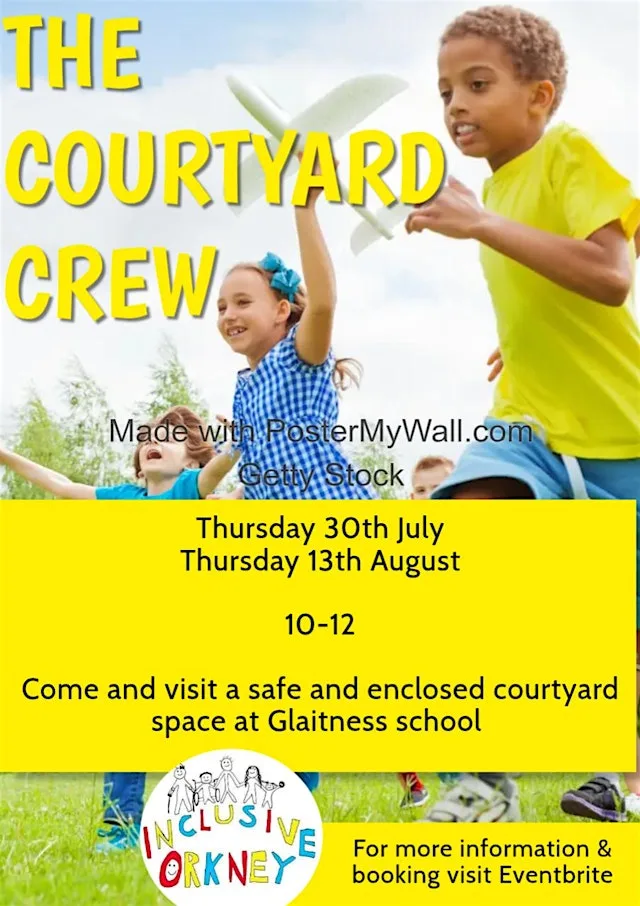 The Courtyard Crew at Glaitness Primary School