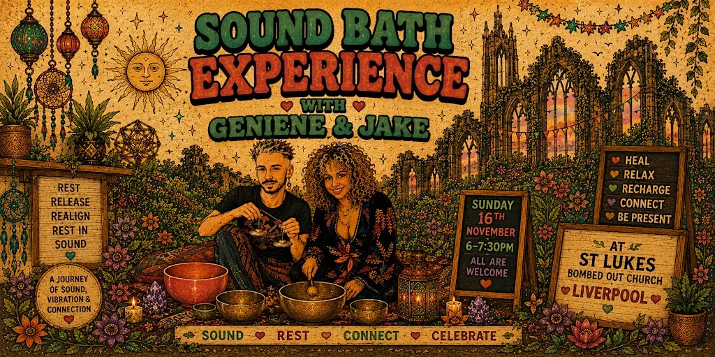 Sound Bath Experience at The Bombed Out Church at St Luke’s Bombed Out Church