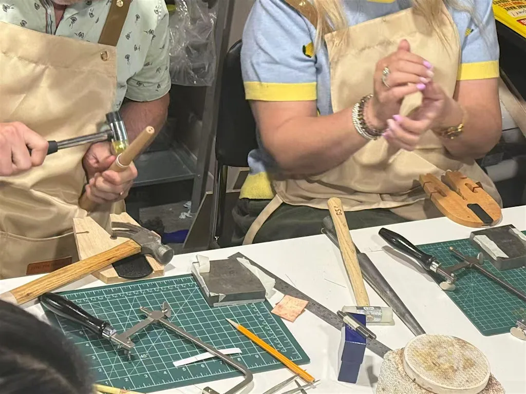 Make Your Own Silver Ring | A Relaxed Jewellery Workshop in Glasgow at O&E ART CRAFT STUDIO