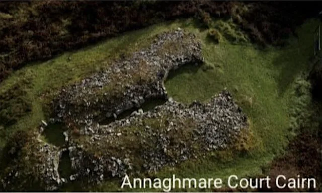 NEOLITHIC ARCHAEOLOGY SITES OF SOUTH ARMAGH at Annaghmare Court Tomb