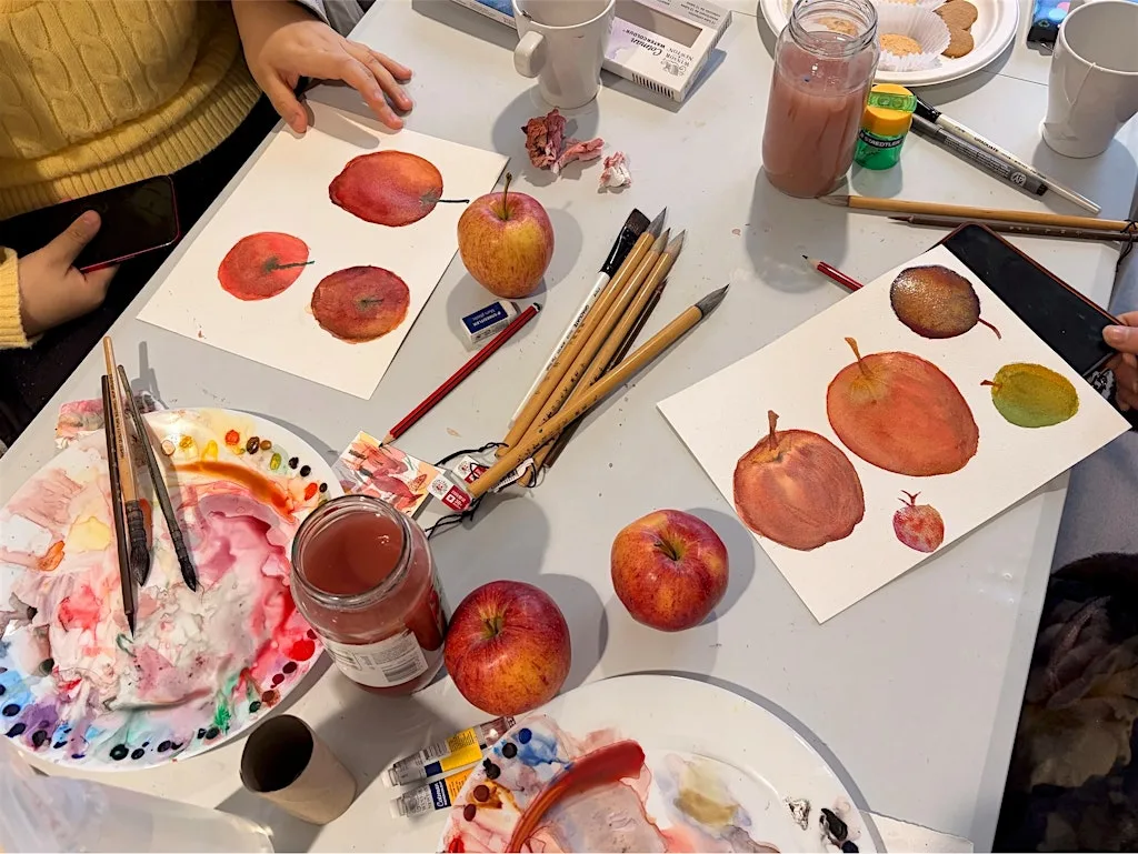 Edinburgh Watercolour workshop at Silvan House