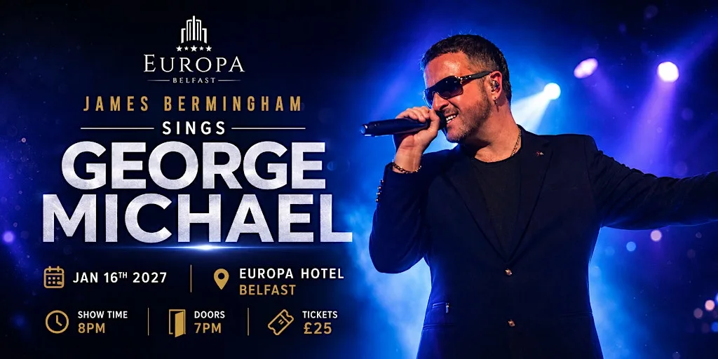 James Bermingham Sings George Michael at Europa Hotel