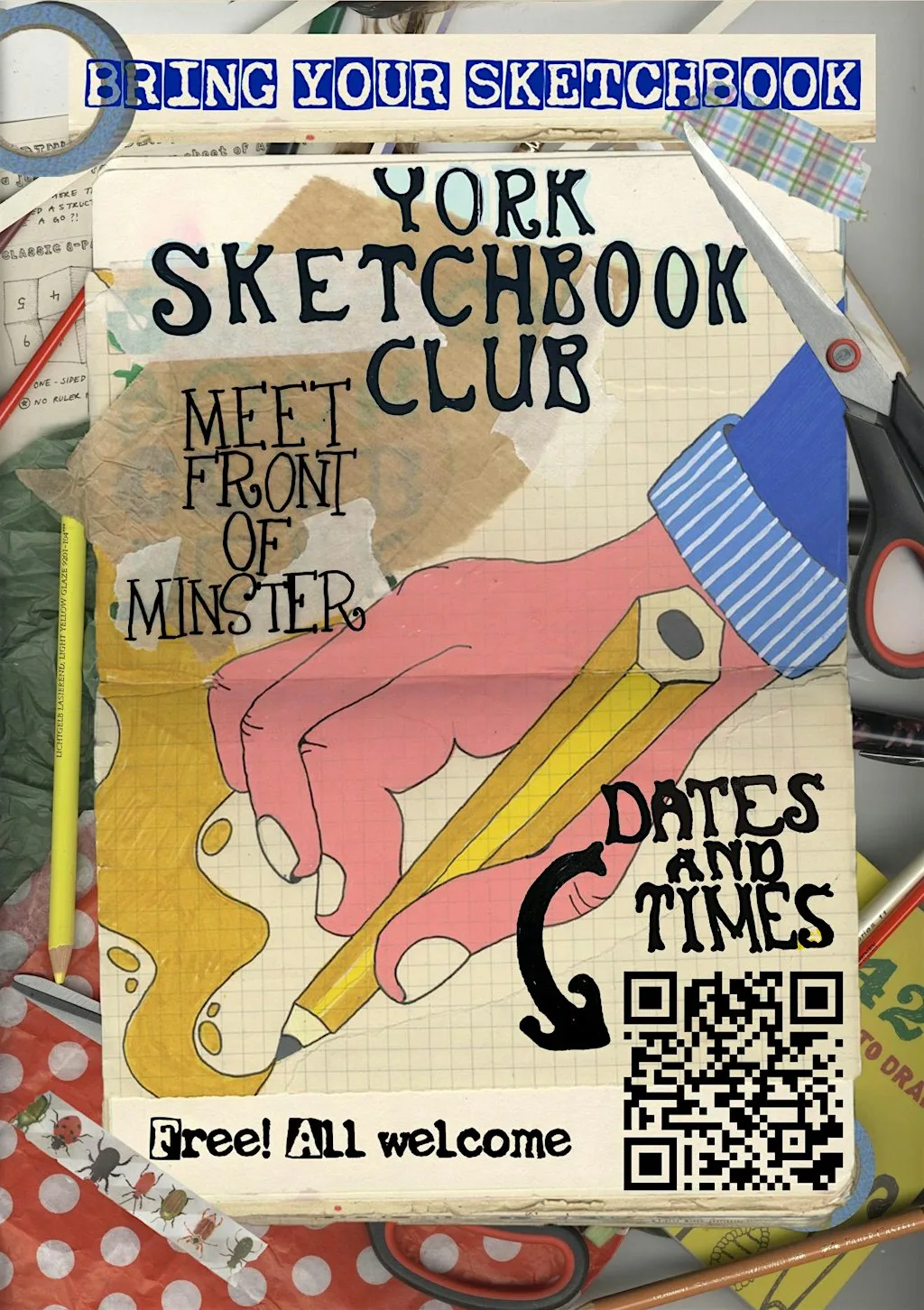 York Sketchbook Club at York Minster