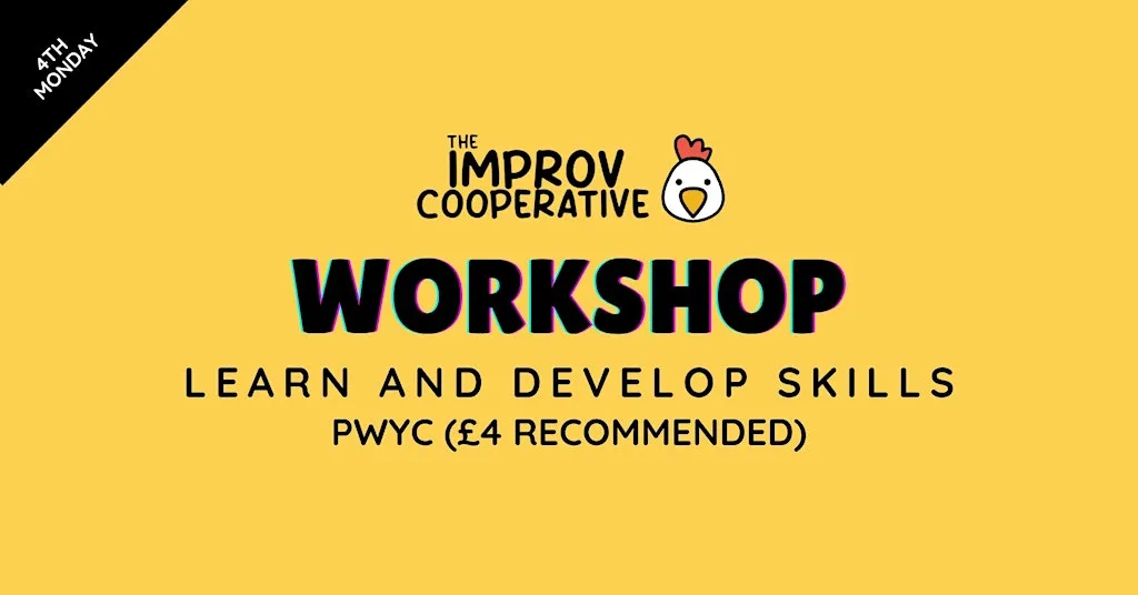 There is an "I" in Improv : A Cooperative Workshop by Gracie Fulton at Govanhill Neighbourhood Centre