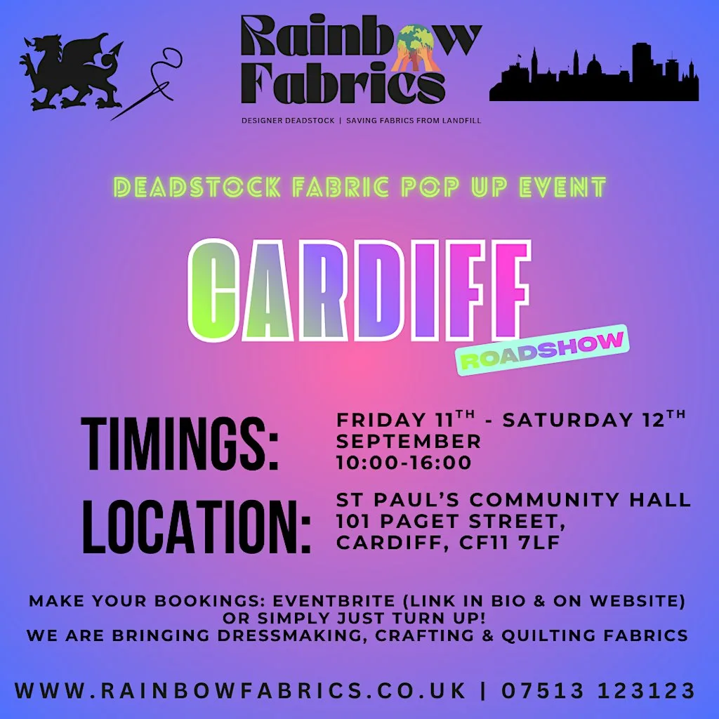 Cardiff Pop Up - The Rainbow Fabrics Roadshow