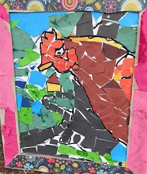 Family Art Session: Collage Animal Artwork WITHERNSEA at The Meridian Centre
