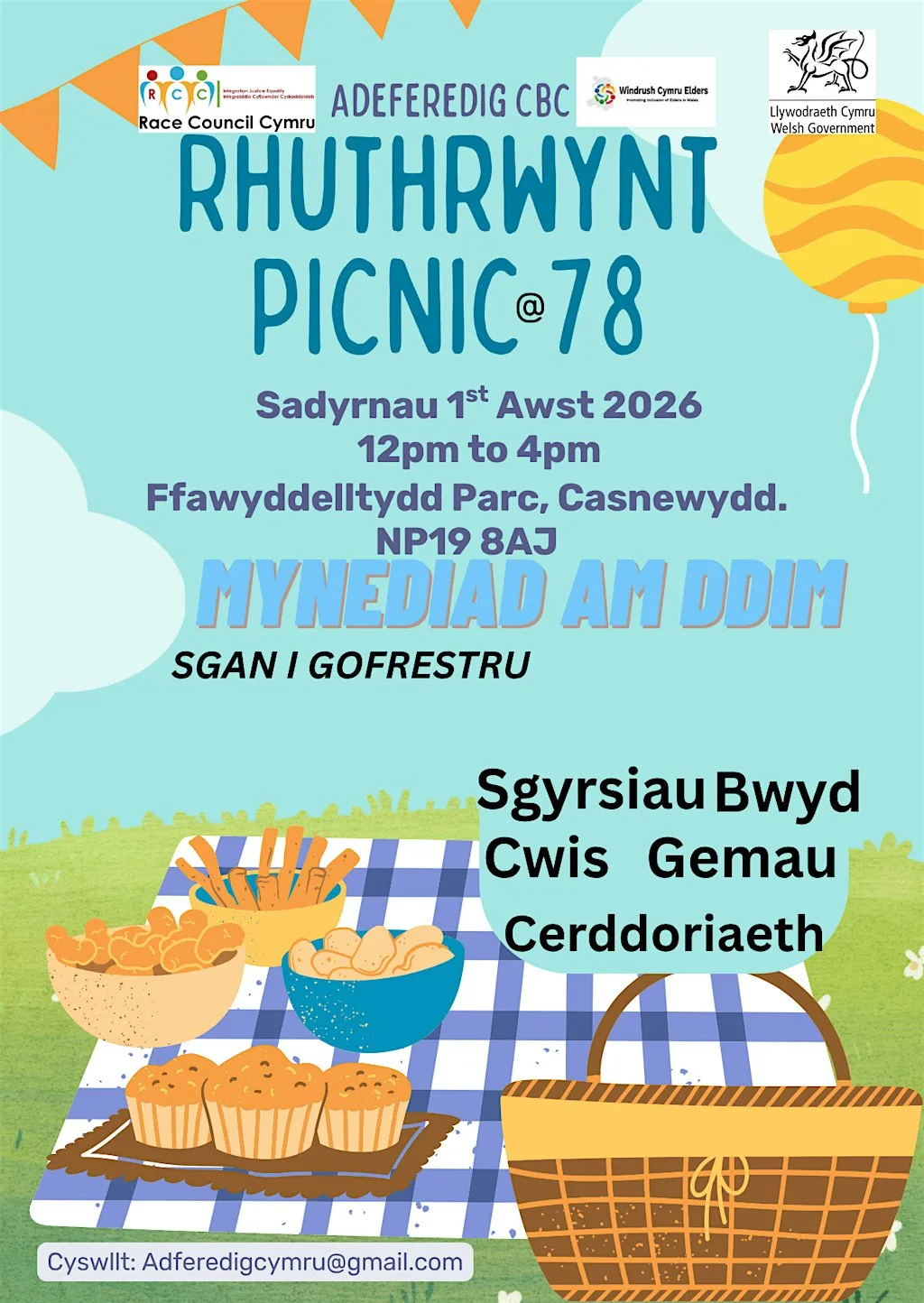 WINDRUSH @78 PICNIC at Beechwood Park