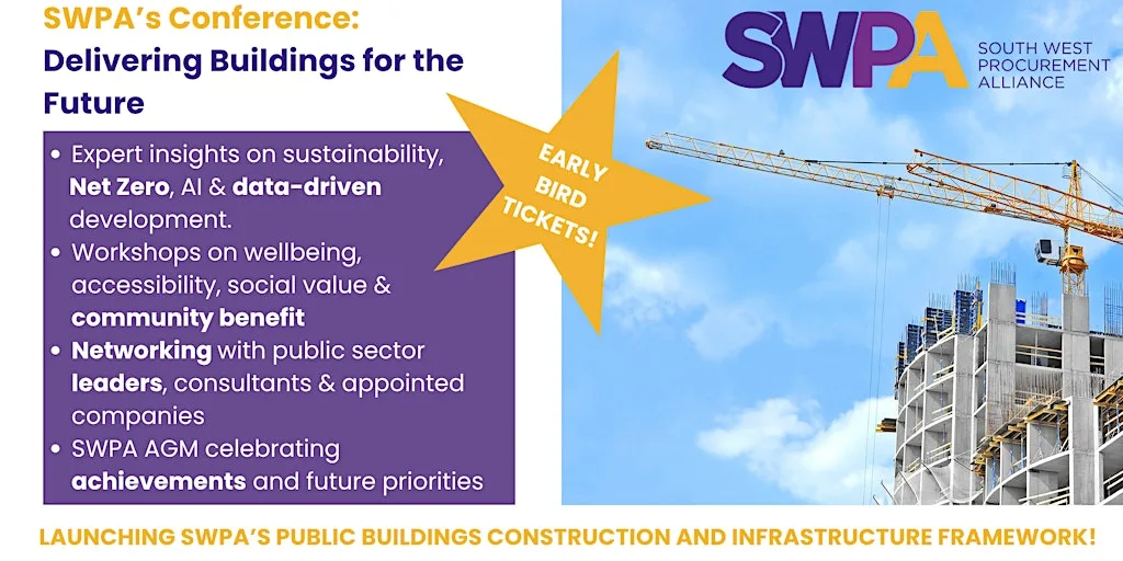 SWPA's 2026 Conference: Delivering Buildings for the Future at Exeter College Future Skills Centre